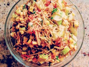 Read more about the article Corn Chaat Salad