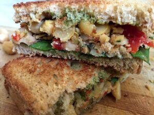 Read more about the article Curried Chickpea Salad Sandwich